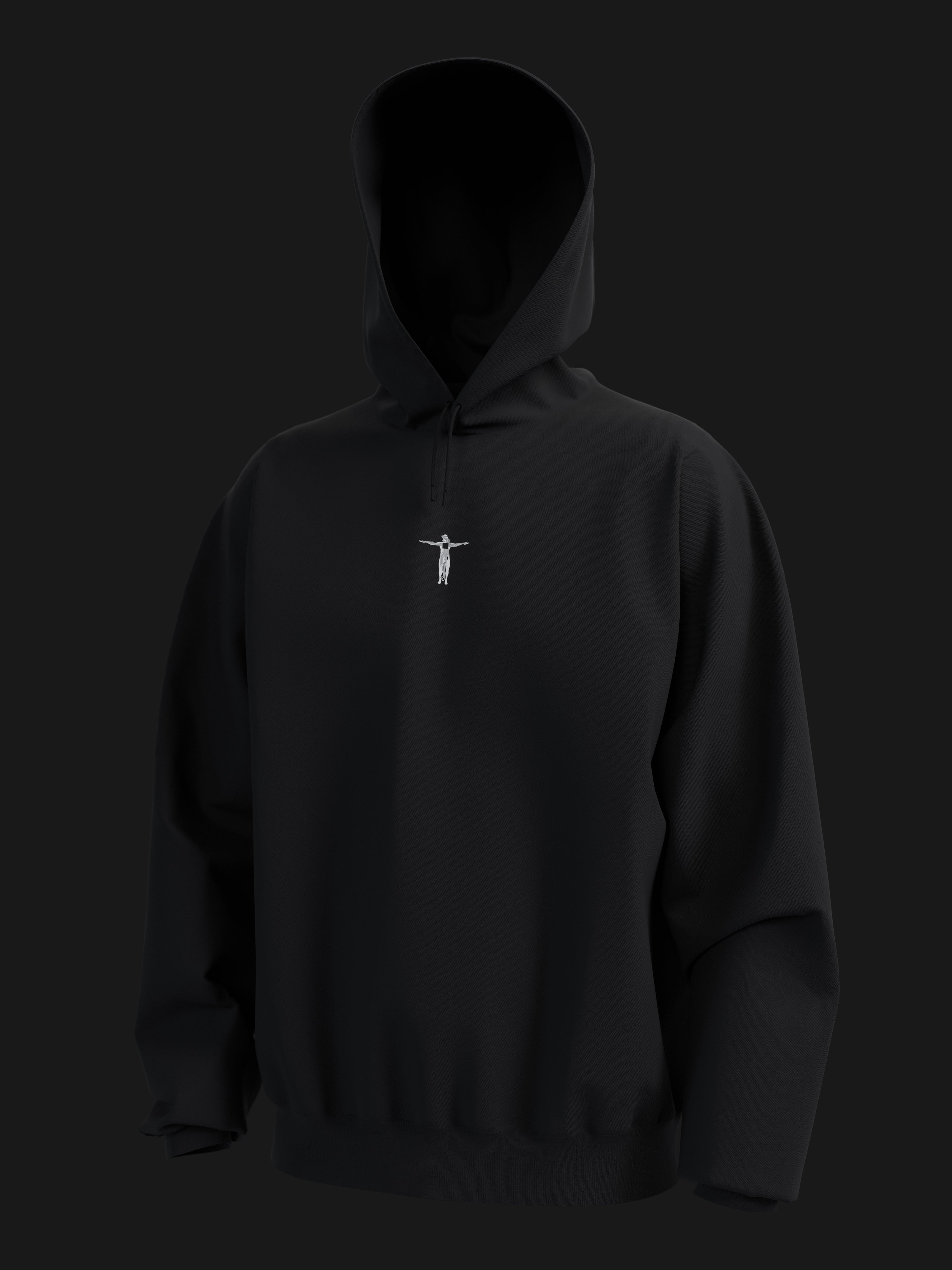 Cyber Hoodie Black